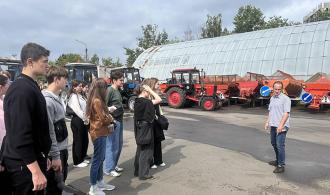 УП «Ремавтодор Партизанского района г. Минска» посетили студенты 1-го курса Экономического университета